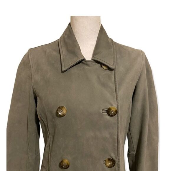 Sundance Leather Trench Coat  - Picture 2 of 5